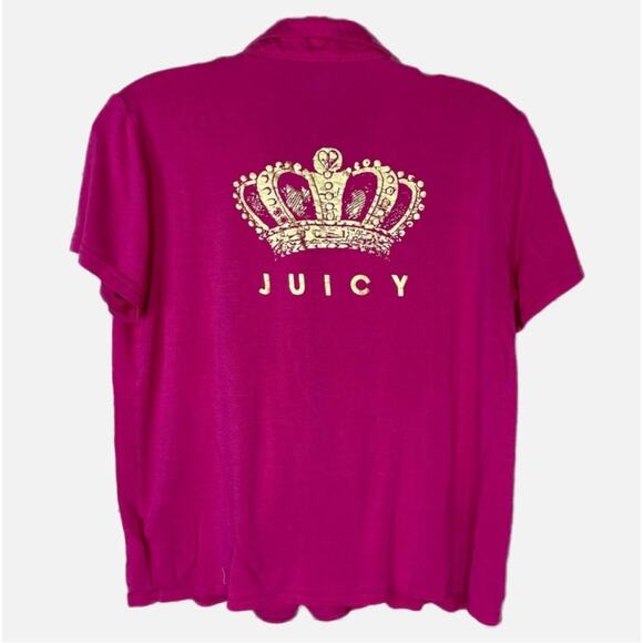 Juicy Couture Two Piece Light weight Pajama Set - PINK & GOLD - Picture 1 of 8
